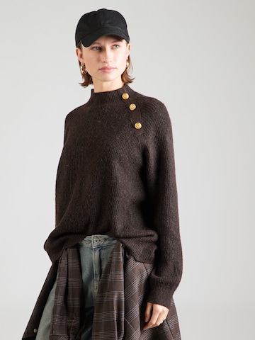 ABOUT YOU Πουλόβερ 'Doreen' σε μπεζ: μπροστά