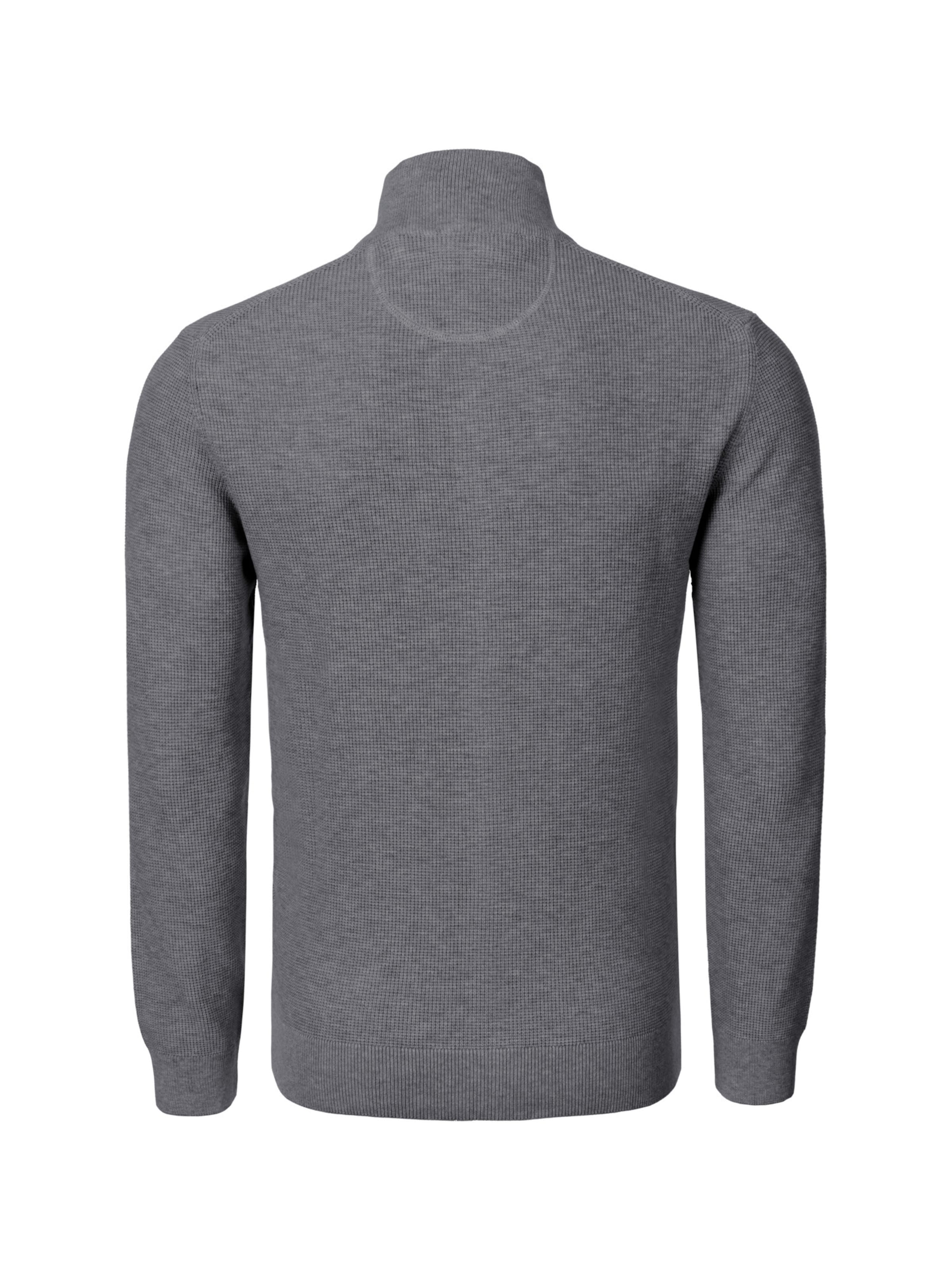 GANT Knit Cardigan in Grey