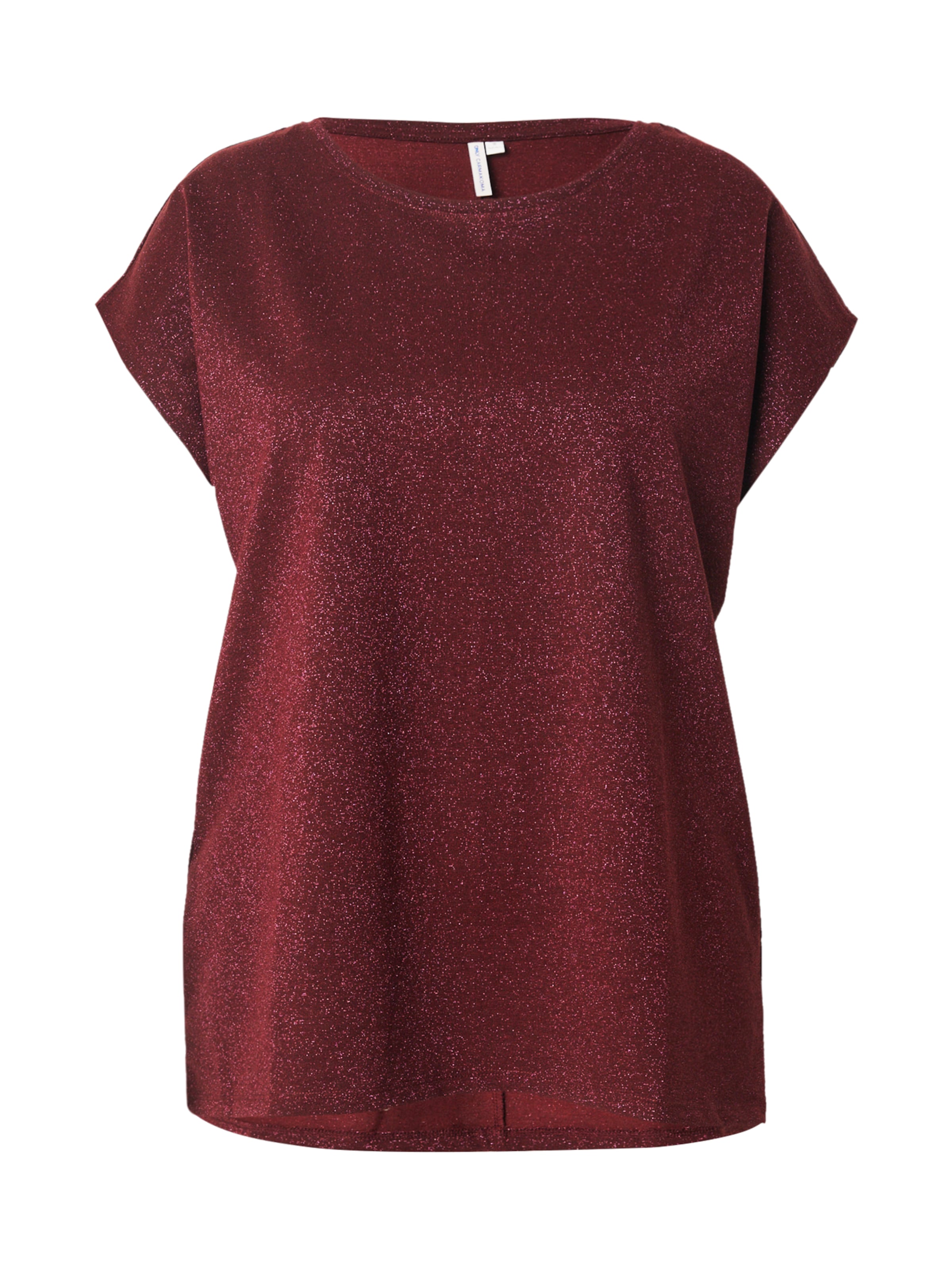 ONLY Carmakoma Shirt 'MOSTER' in Braun: Vorderseite