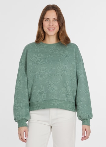 Ragwear Sweatshirt in Grün: Vorderseite