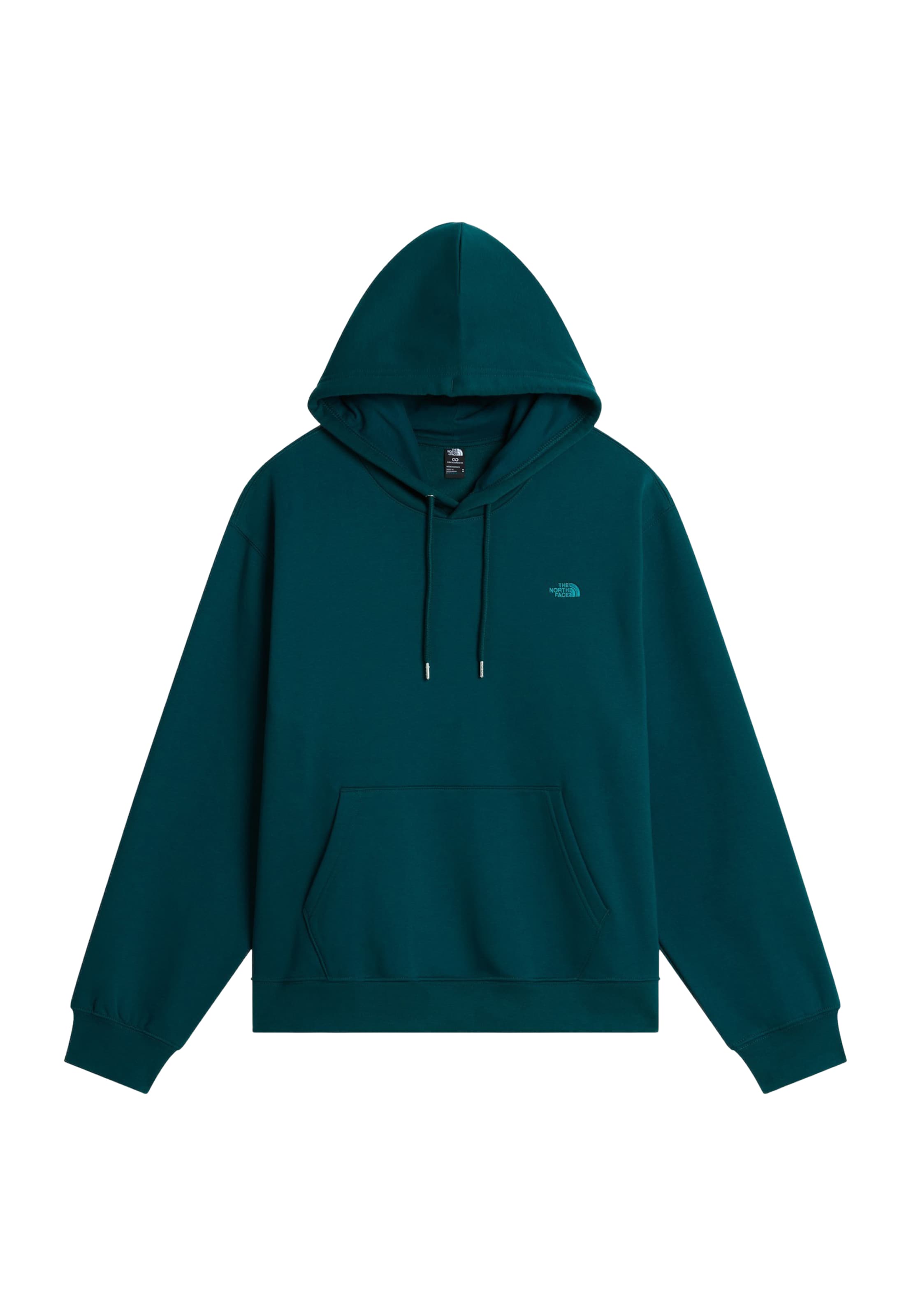 THE NORTH FACE Sweat-shirt 'ESSENTIAL SIMPLE DOME' en XS en pétrole, Vue avec produit