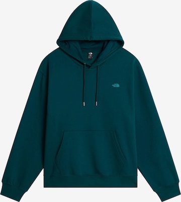 Felpa 'ESSENTIAL SIMPLE DOME' di THE NORTH FACE in verde: frontale