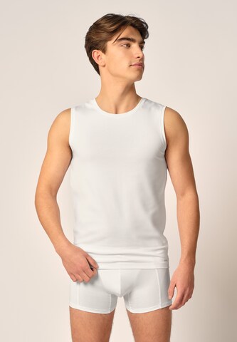 Maglietta intima di Skiny in bianco: frontale