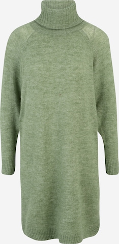 Vero Moda Petite Kötött ruhák 'DANIELA' - zöld: elől