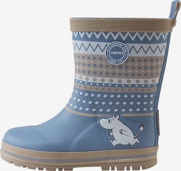 Bottes en caoutchouc ' Moomin Magisk ' Reima en bleu : devant