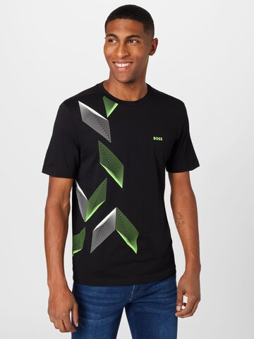 BOSS Green T-Shirt in Grau: predná strana