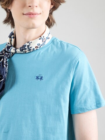 La Martina T-Shirt in Blau
