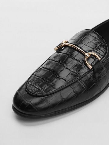 MANGO Slipper 'SUSAN' in Schwarz