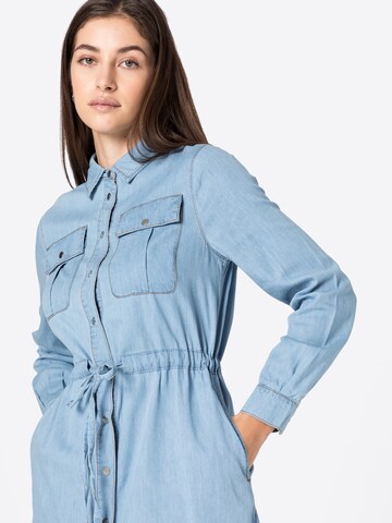 NEW LOOK Košilové šaty 'MEGARA' – modrá