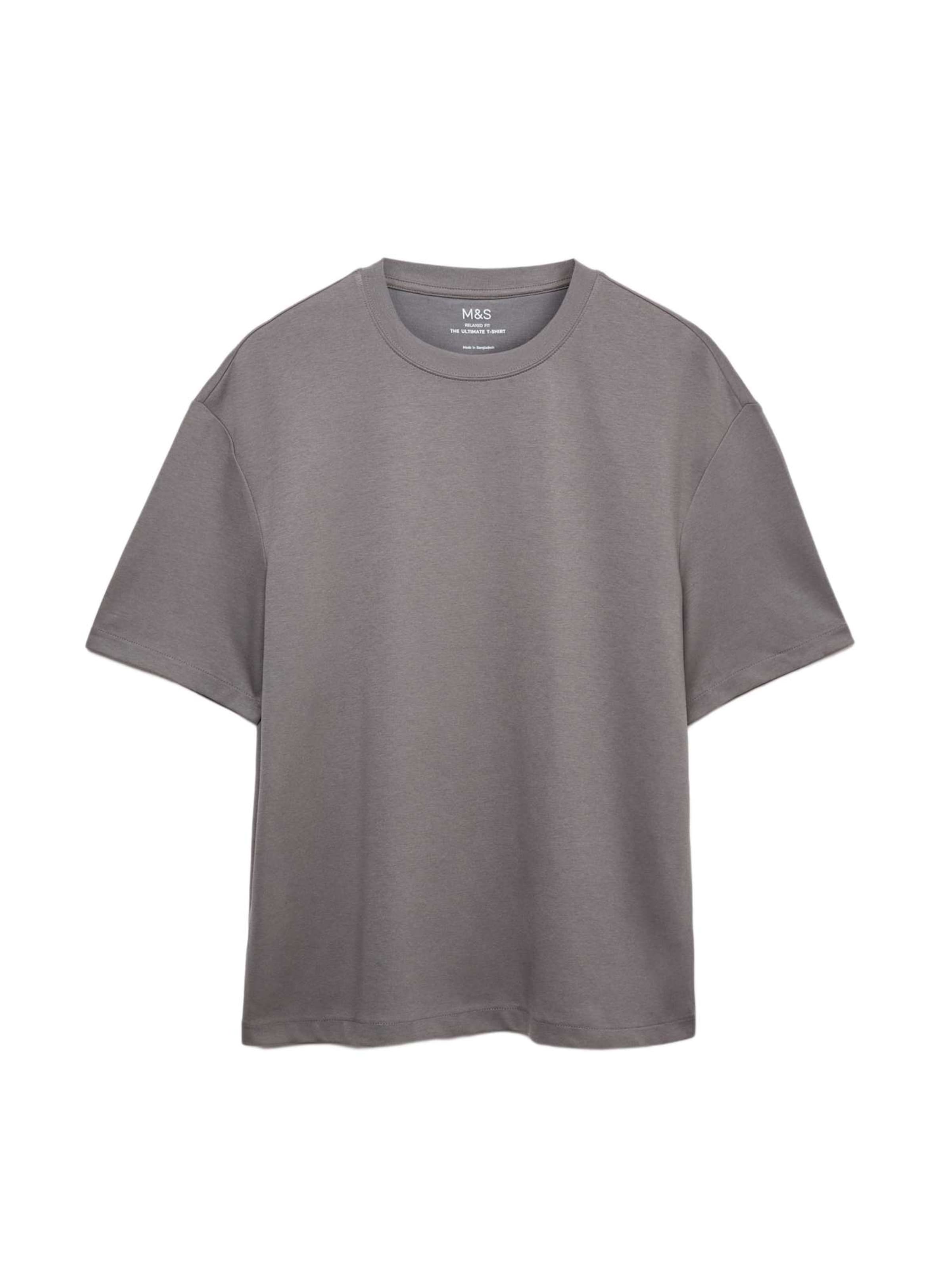 Marks & Spencer Shirt in Lila: voorkant