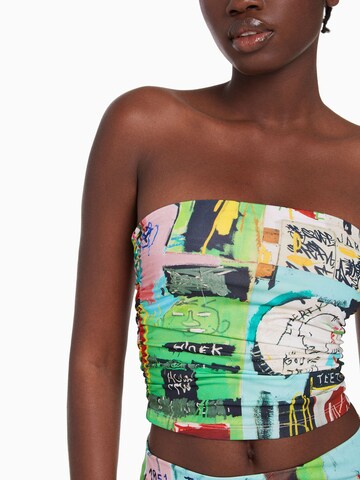 Haut Bershka en vert