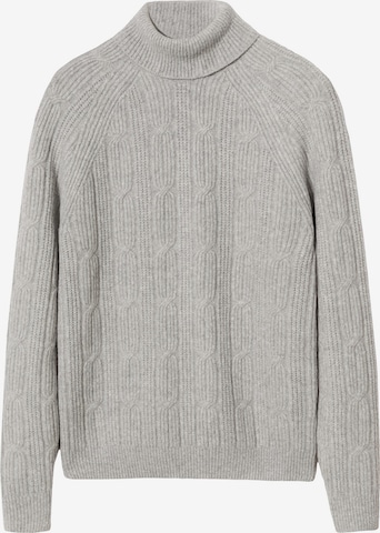 MANGO MAN Sweater 'Marias' in Grey: front