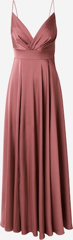 LaonaVečernja haljina - smeđa boja: prednji dio