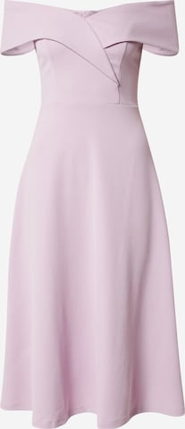 Robe de cocktail Coast en violet : devant