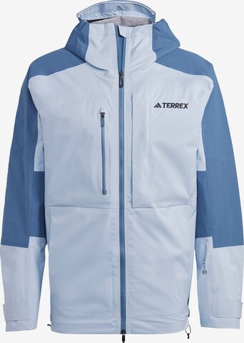 Veste outdoor 'Xploric' ADIDAS TERREX en bleu : devant