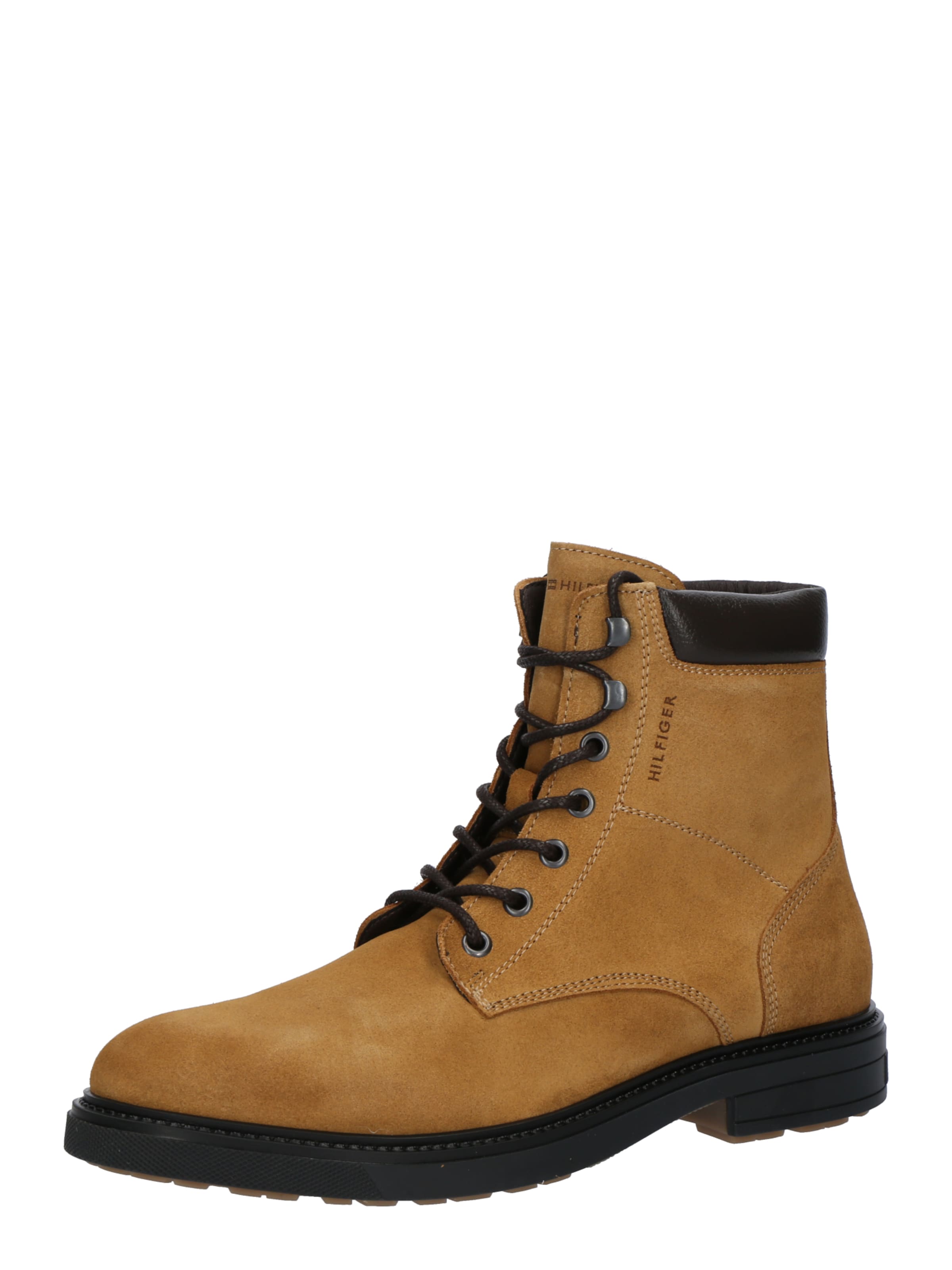TOMMY HILFIGER Nauhabootsit värissä ruskea: etupuoli