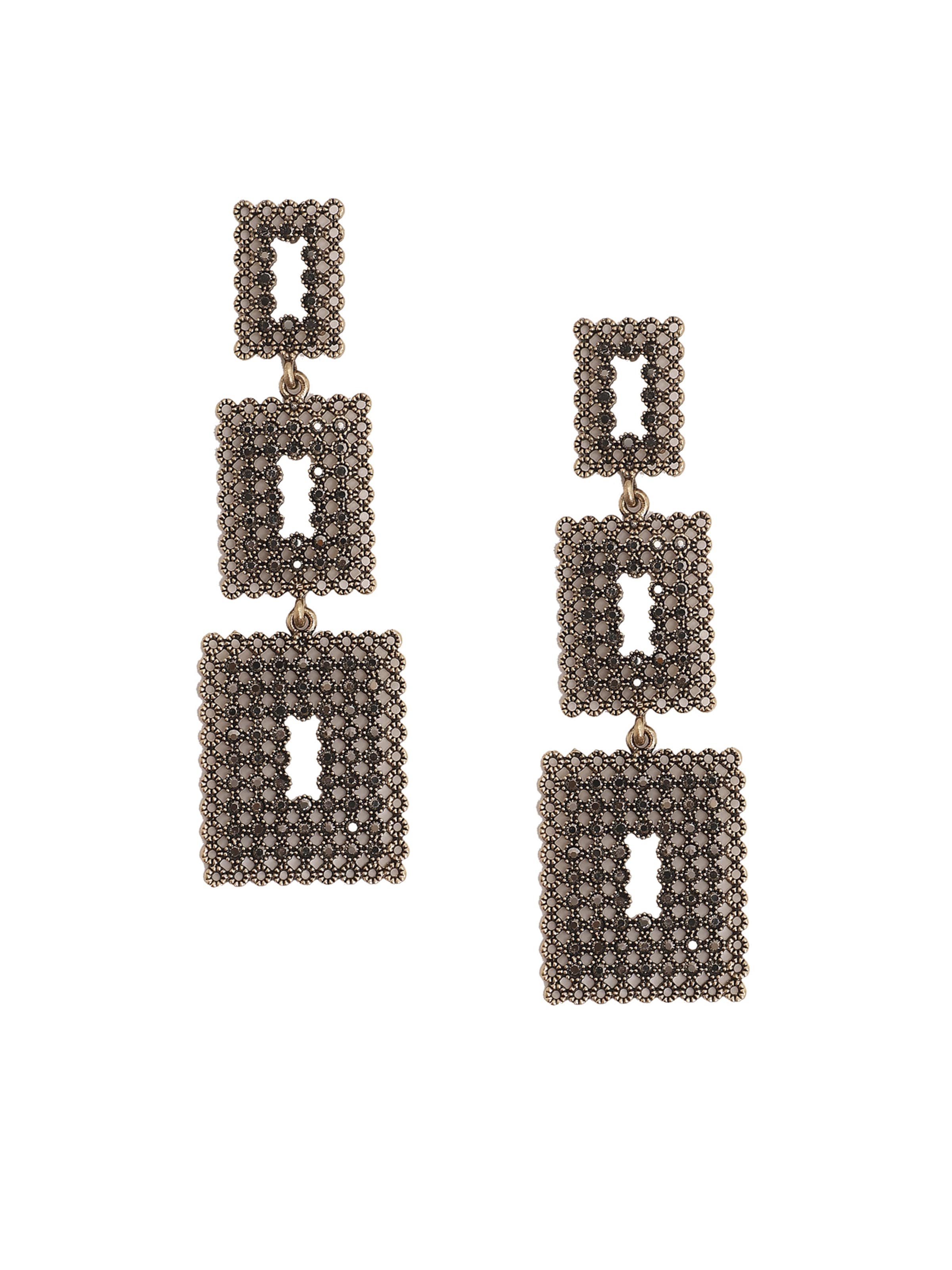 SOHI Uhani 'Jazmine' | zlata barva: sprednja stran