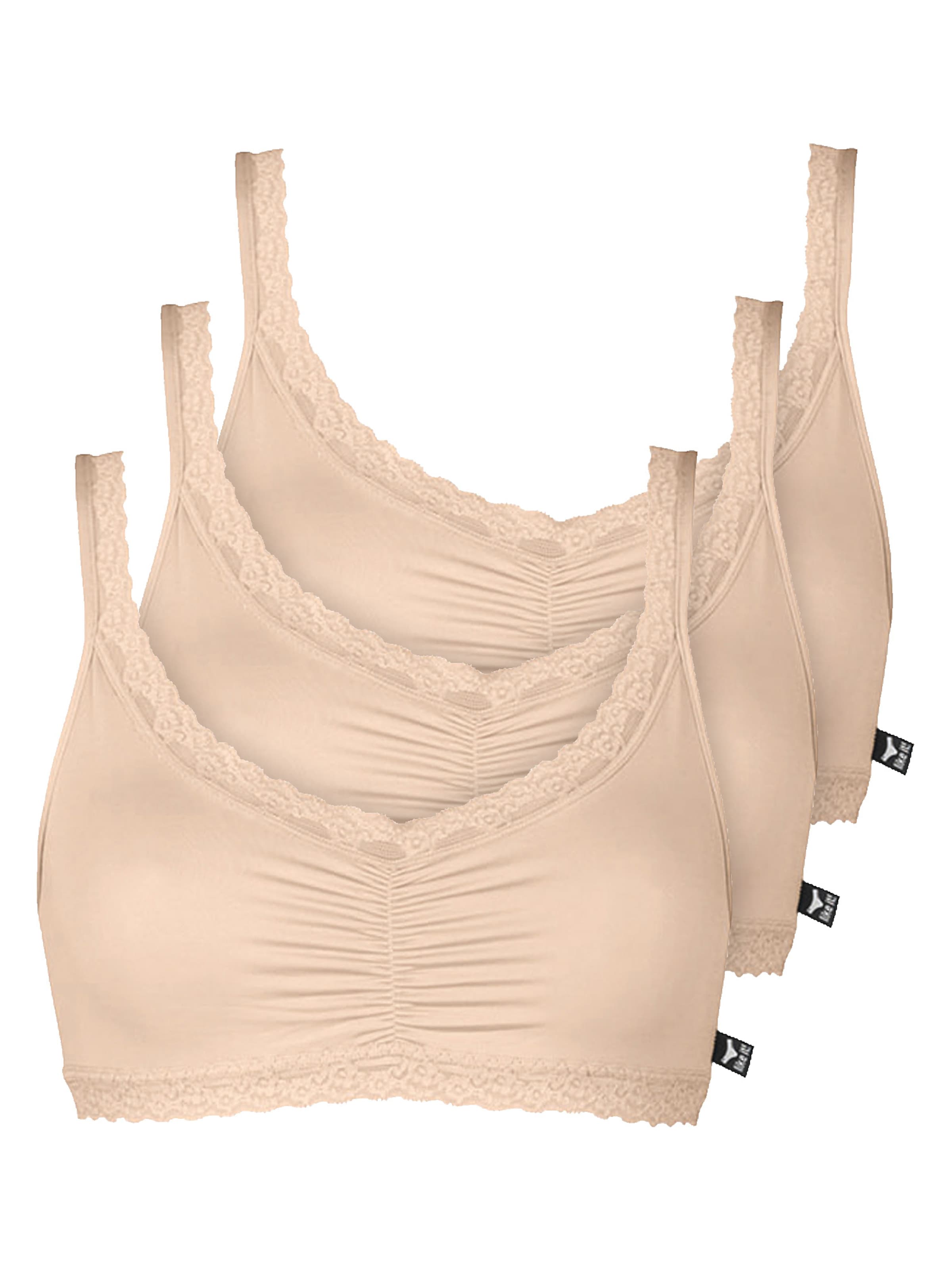 like it! Bodice 'Olivia' in Beige: front