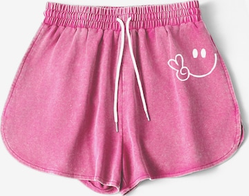 GORHEY Zwemshorts in Roze: voorkant