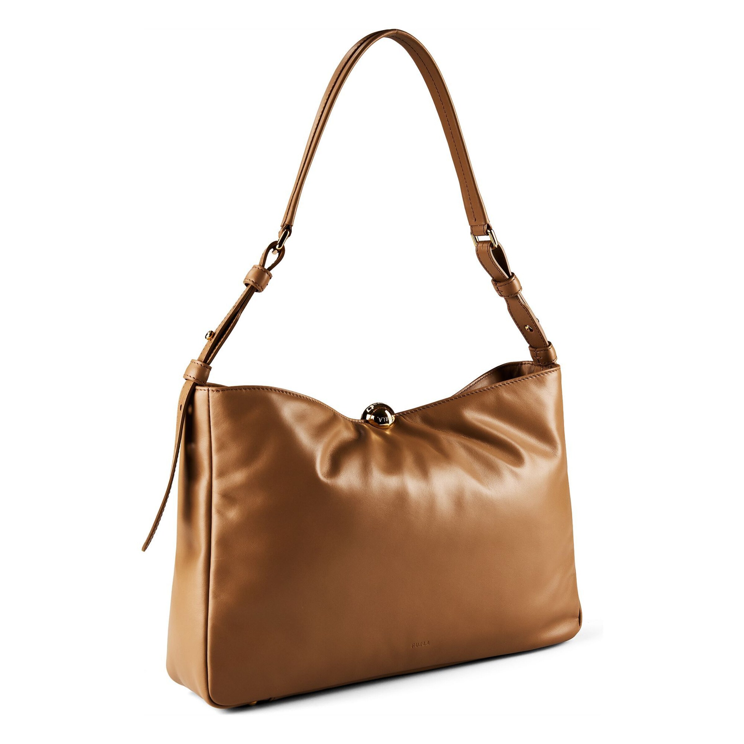 FURLA Shoulder Bag 'Sfera' in Brown