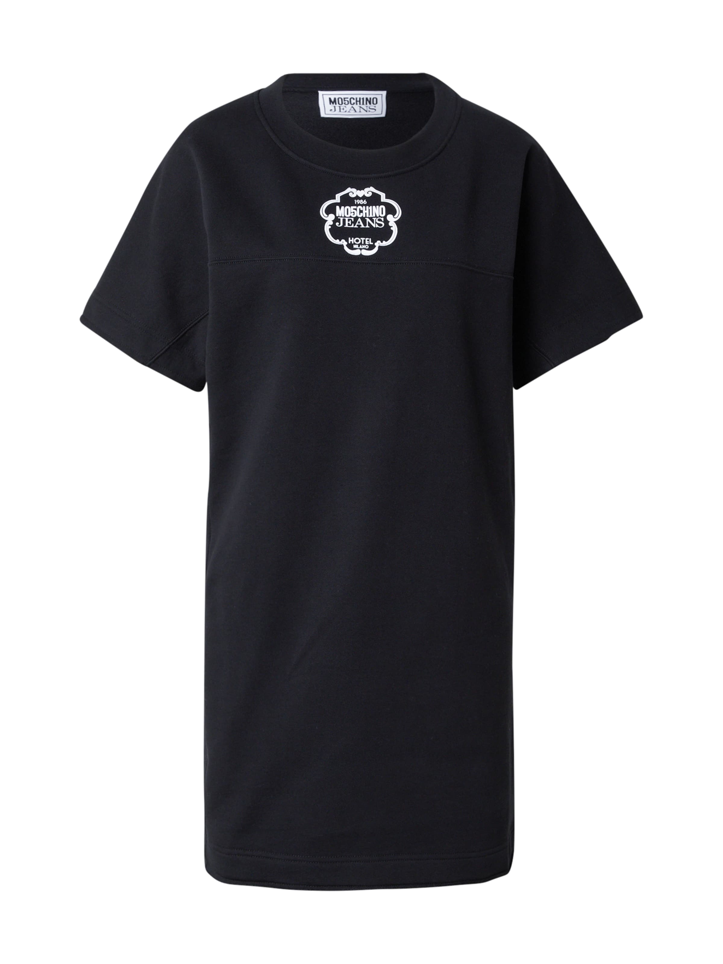 Moschino Jeans Šaty - Čierna: predná strana