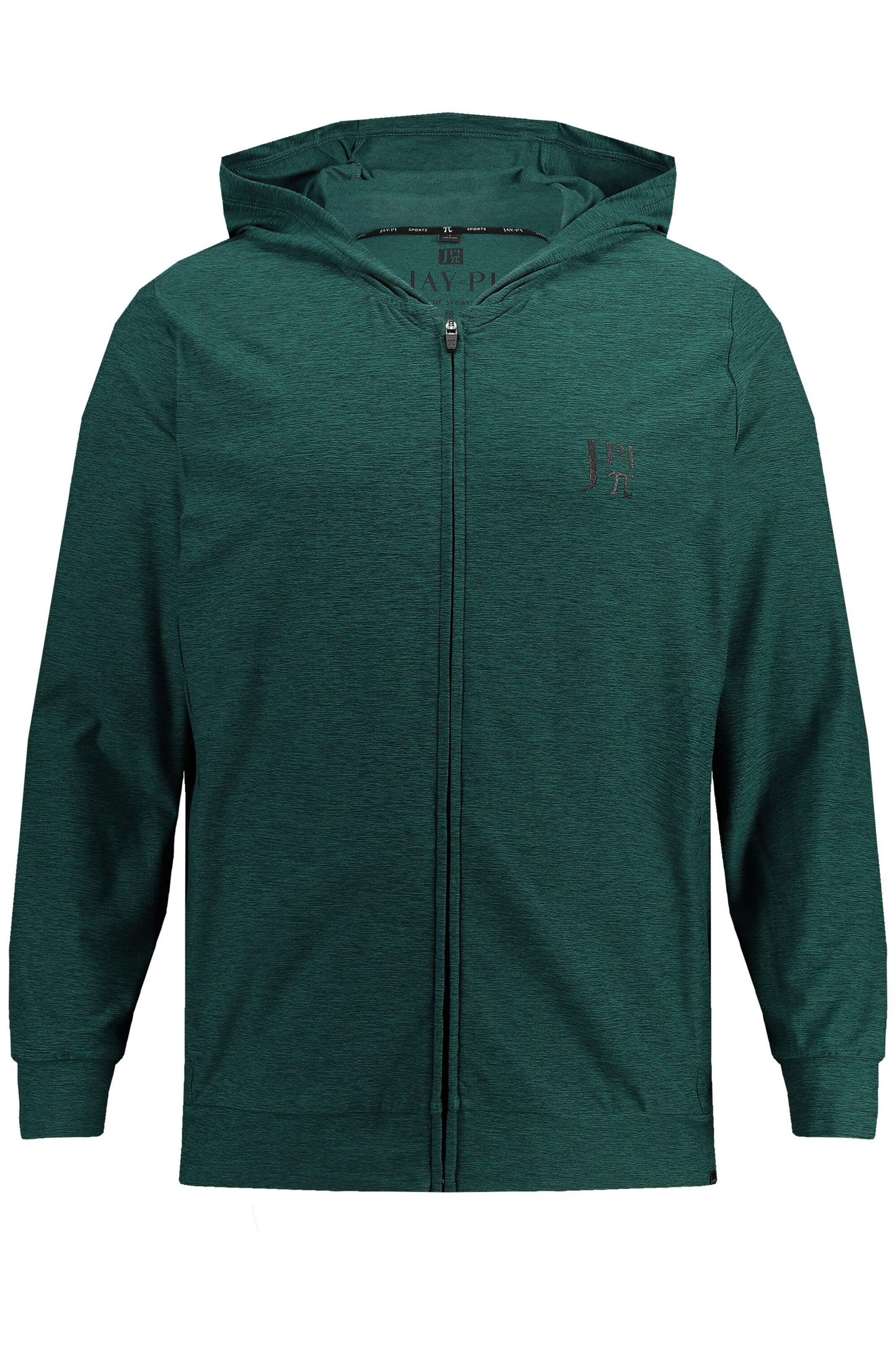 Veste de survêtement JAY-PI en vert : devant