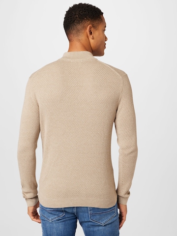 Pull-over 'Dallas' JACK & JONES en beige