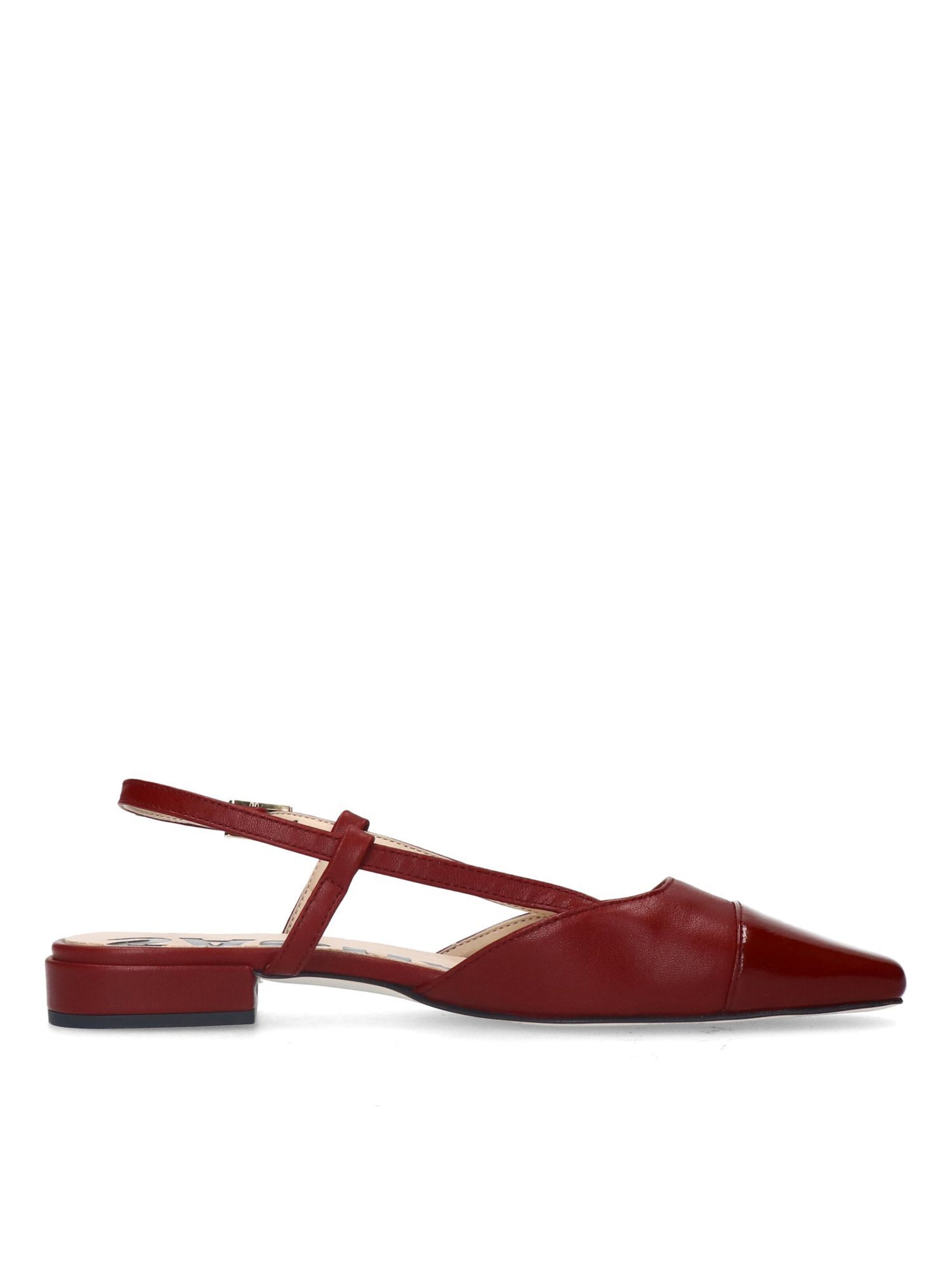 Escarpins à bride arrière SACHA en rouge