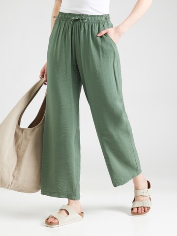 Wide leg Pantaloni di Sublevel in verde: frontale