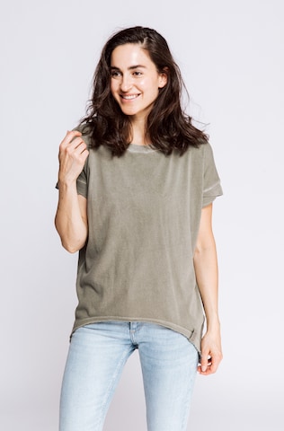 Zhrill Shirt in Green: front