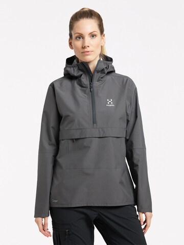 Haglöfs Outdoor Jacket 'Spira' in Grey: front
