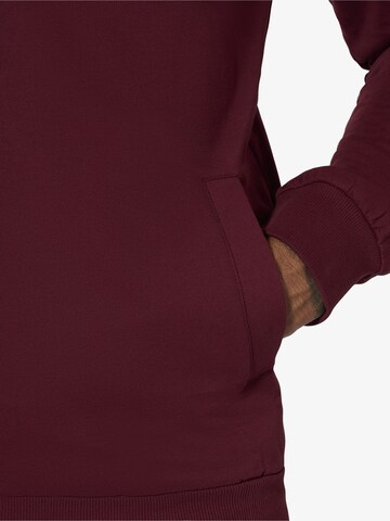 Jan Vanderstorm Sweatjacke 'Roderich' in Rot