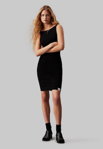 Calvin Klein Jeans Knitted dress in Black