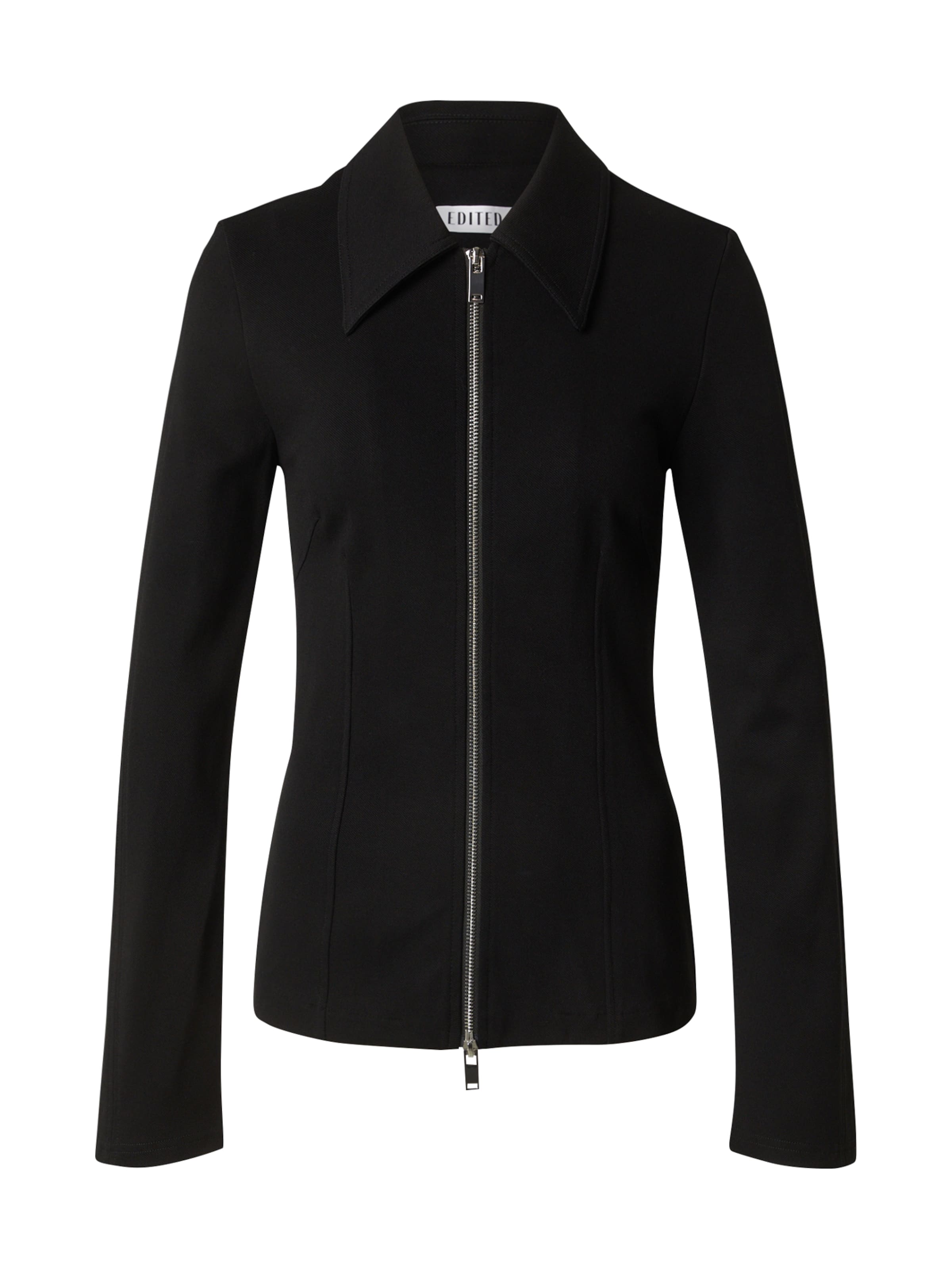 Chemisier 'Lee' EDITED en noir : devant