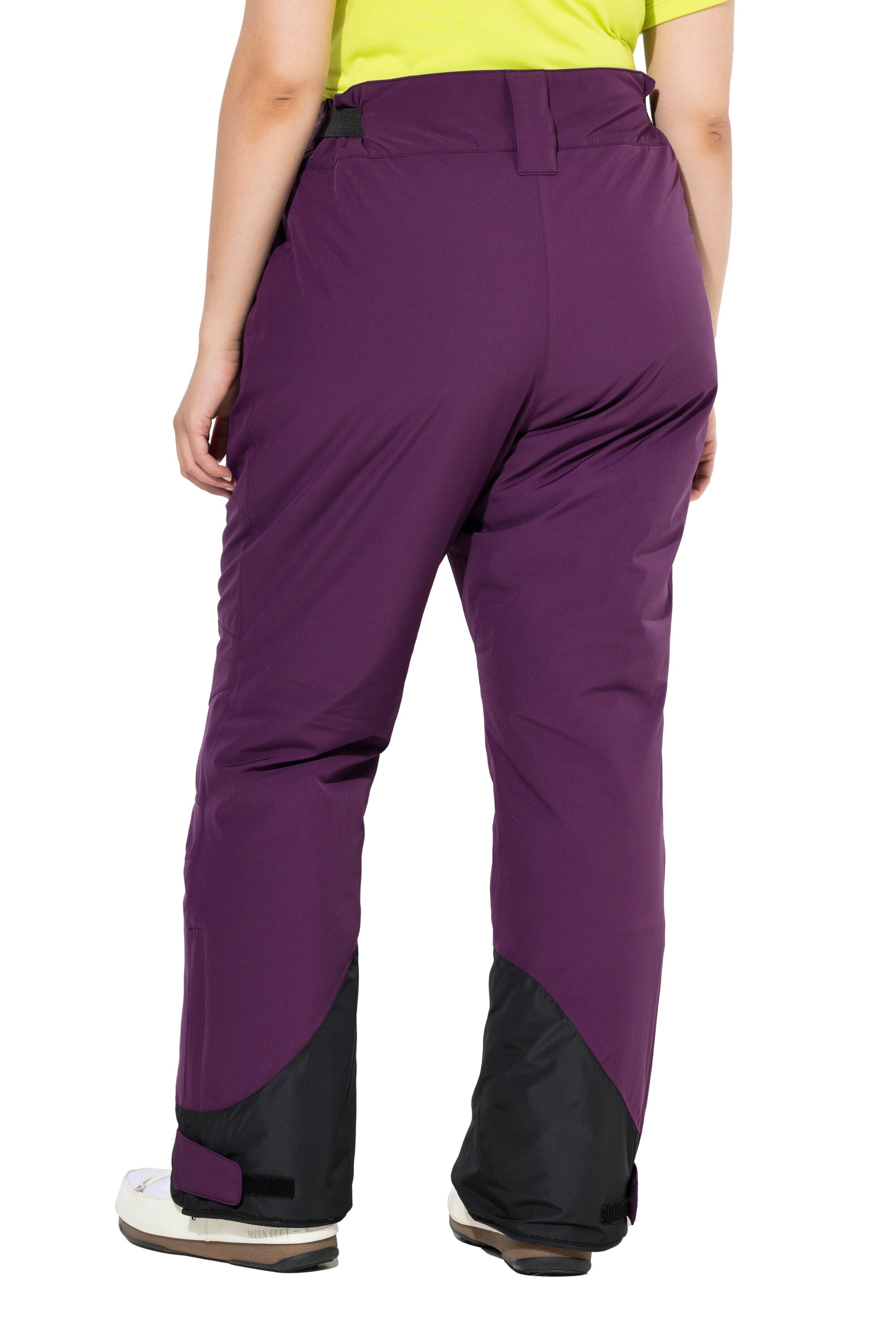 Ulla Popken Regular Weatherproof pants in Purple