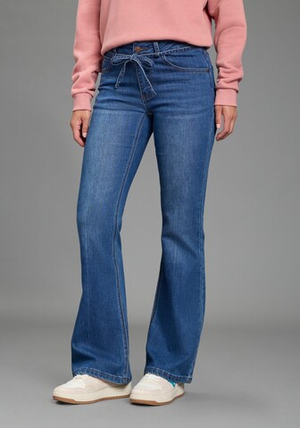 KangaROOS Boot cut Jeans in Blue: front