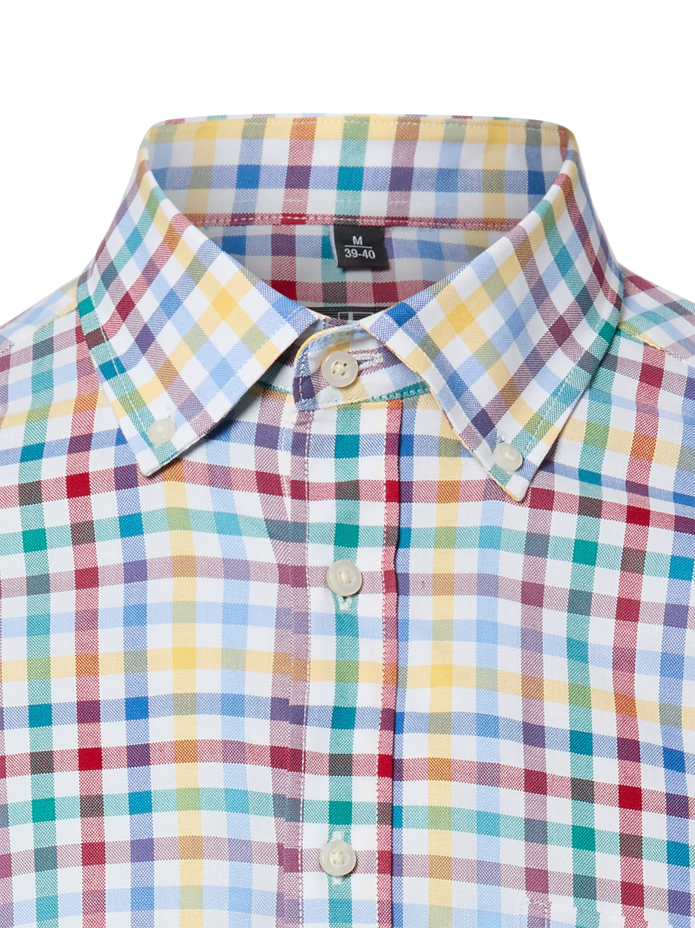 Nils Sundström Regular fit Overhemd in Gemengde kleuren