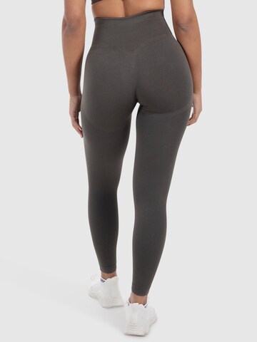 Smilodox Skinny Sporthose 'Elin' in Grau