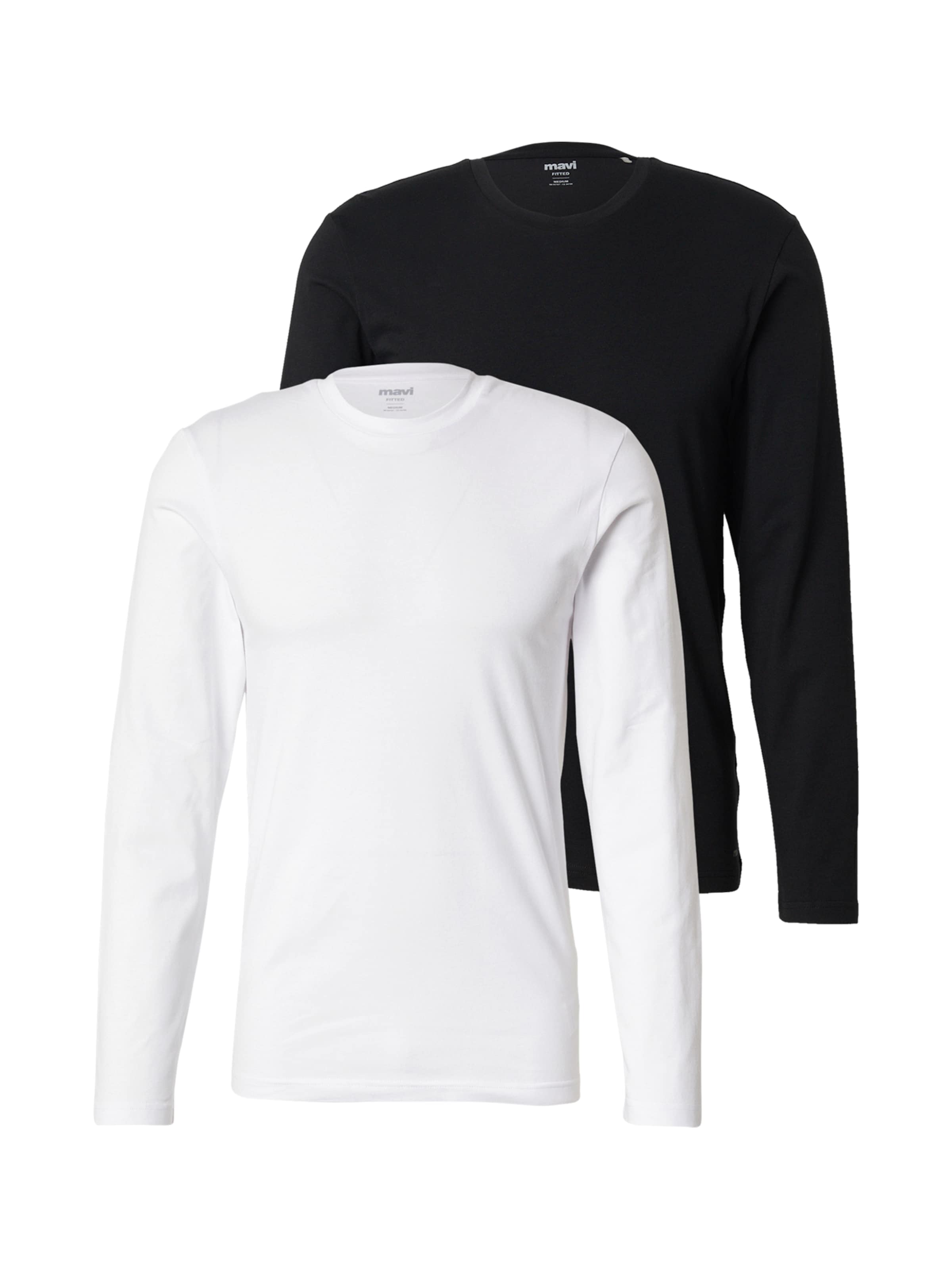 Mavi - Camisa em preto: frente