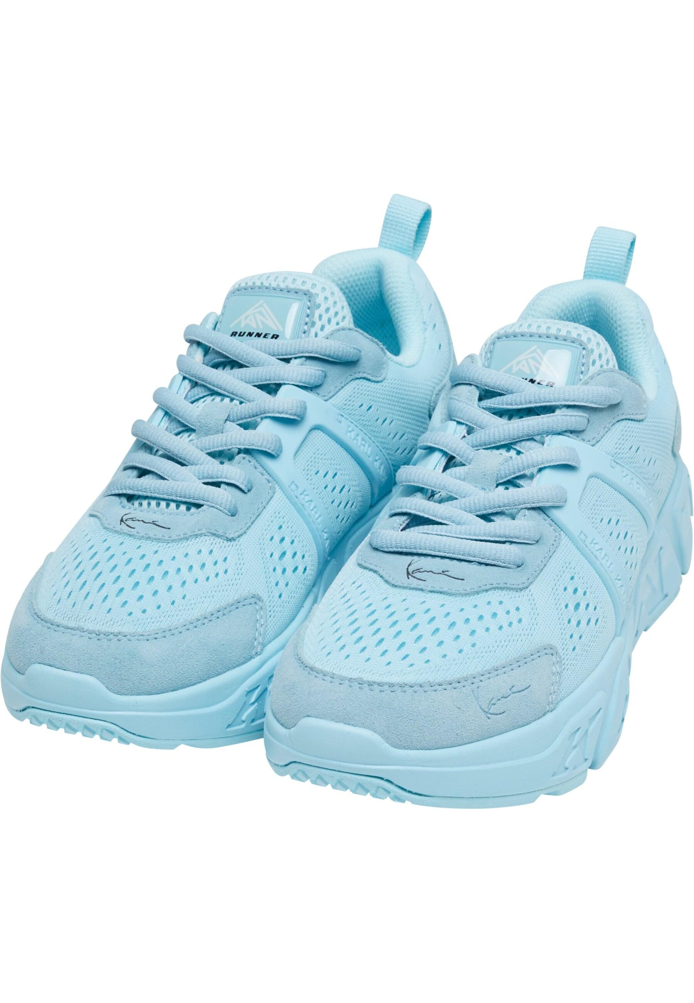 Karl Kani Platform trainers in Blue
