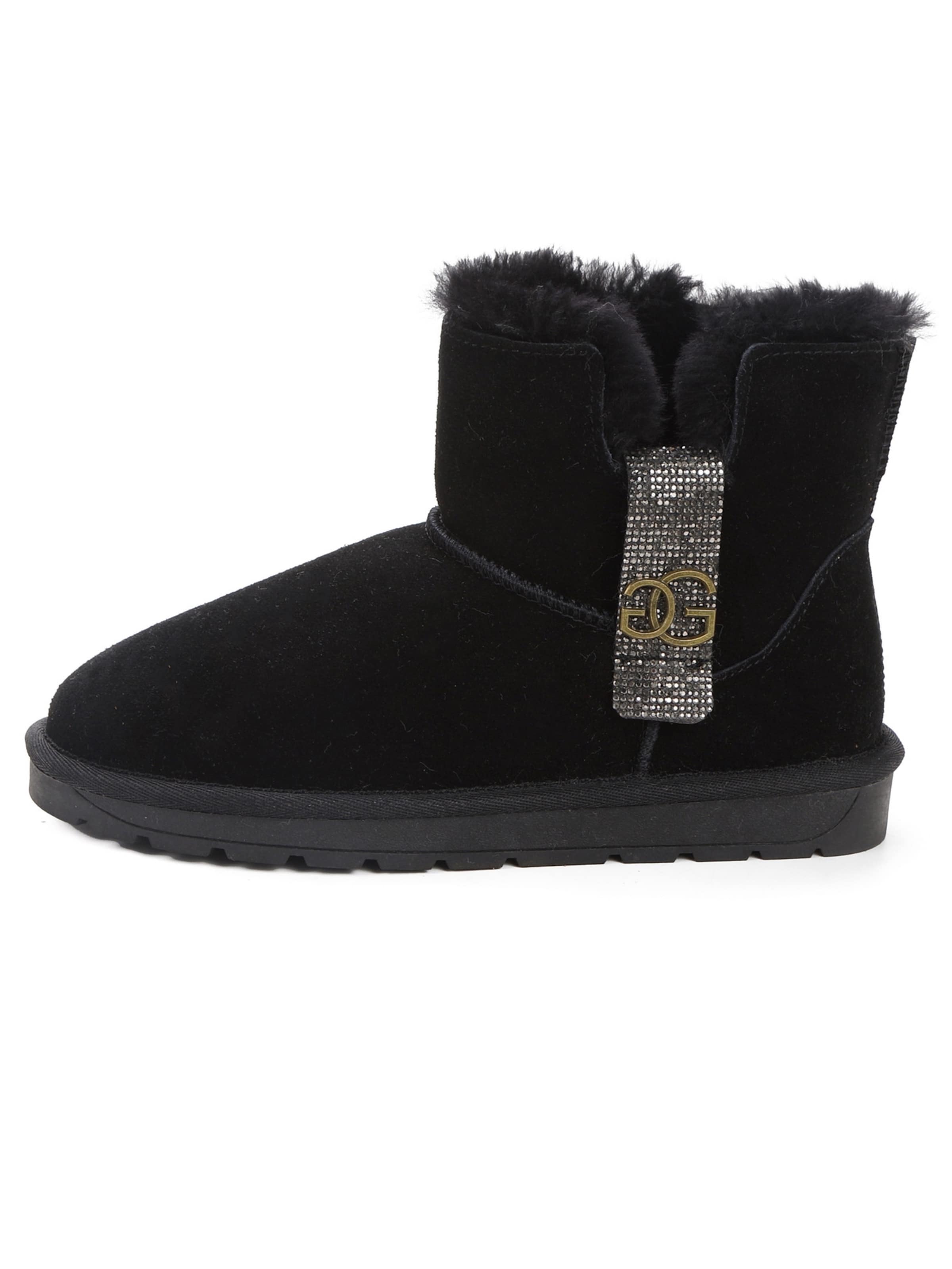 Gooce Сноубутсы 'Goldy' в Черный: спереди