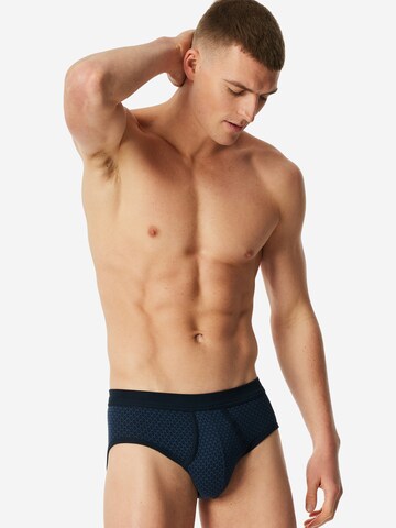 Slip 'Original Classics' SCHIESSER en bleu : devant