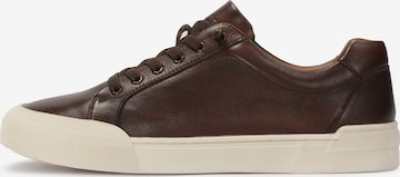 Kazar Sneakers laag in Bruin: voorkant