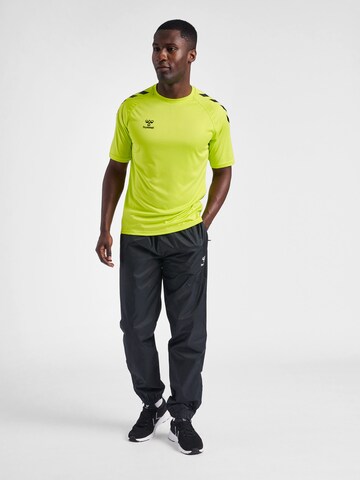 Hummel Performance Shirt 'Poly' in Yellow