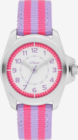 s.Oliver Watch in Purple: front