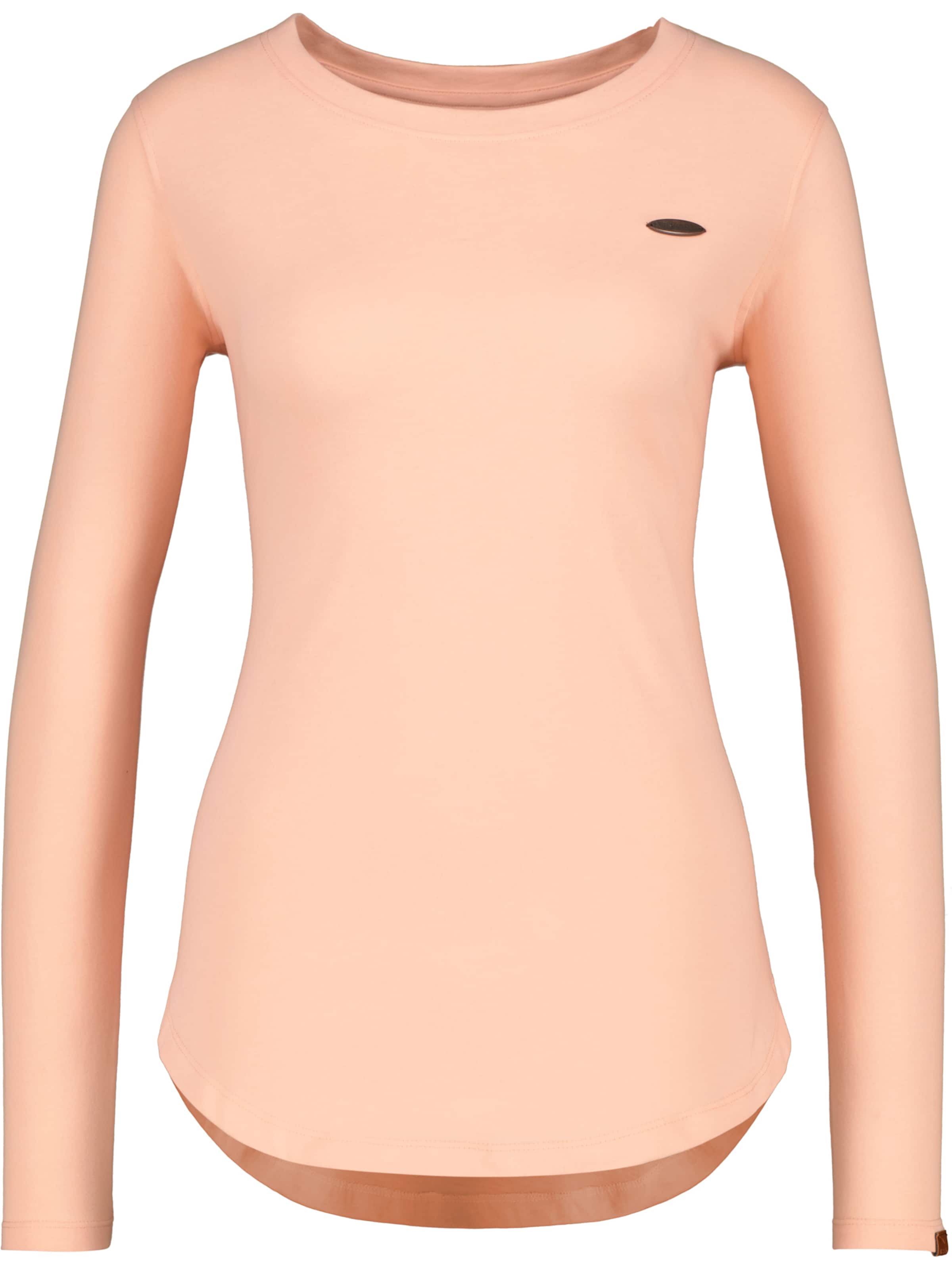 T-shirt 'LeaAK A' alife & kickin en orange : devant