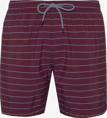 PROTEST Badeshorts 'SHARIF' in Rot: Vorderseite