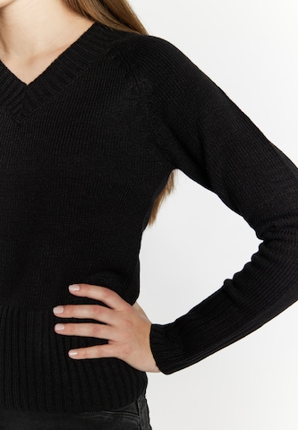 MYMO Sweater 'Blonda' in Black