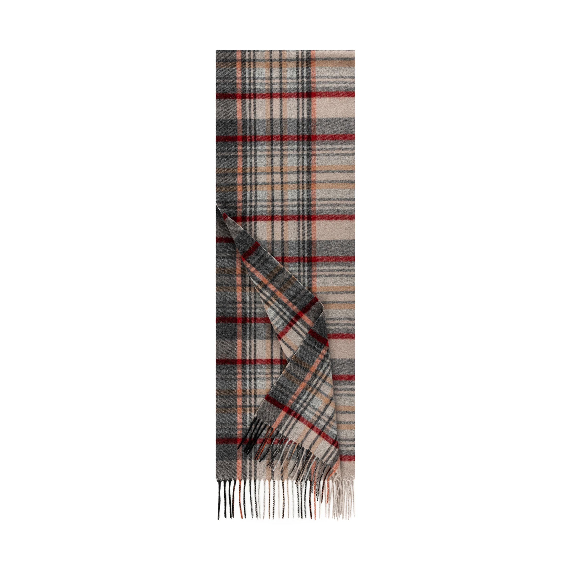 Sciarpa 'SCOTTISH TARTAN DAMEN' di Roeckl in colori misti: frontale
