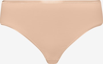 Hanro Slip 'Cotton Seamless' in Beige: Vorderseite